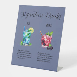 各大事な行事のシグネチャードリンクメニューテンプレート 台座サイン