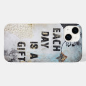 各日はギフト混合メディア引用文 Case-Mate iPhoneケース (裏面 (横))