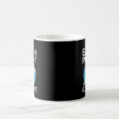 各点カウントを作成 – ハンドボール コーヒーマグカップ (中央)