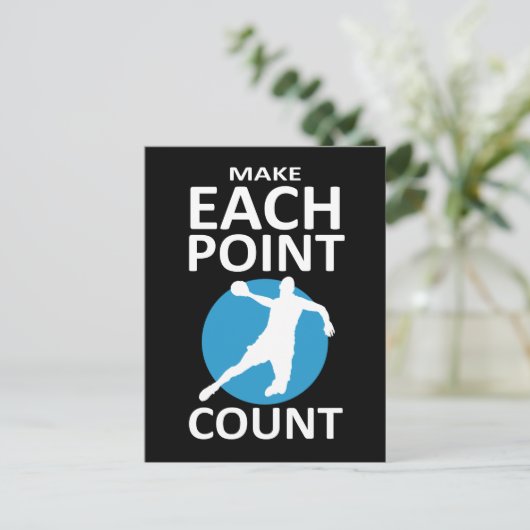 各点カウントを作成 – ハンドボール ポストカード (スタンド正面)