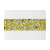 各種つる植物バーバルミツワーエンベロープバンド 招待状ベリーバンド (裏面例)