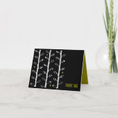 各種つる植物バーバルミツワーサンキューカード サンキューカード (正面)