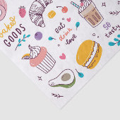 各種の飲食物 薄葉紙 (詳細)