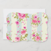 各種イベントに使える花の招待状 招待状 (裏面)