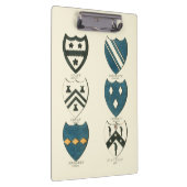 各種イングリッシュハウスの家紋 クリップボード (右)