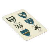 各種イングリッシュハウスの家紋 マグネット (右側)