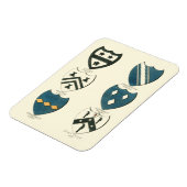 各種イングリッシュハウスの家紋 マグネット (左側)