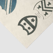 各種イングリッシュハウスの家紋 薄葉紙 (詳細)