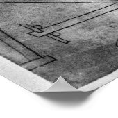 各種エンジンと楽器 ポスター (角)