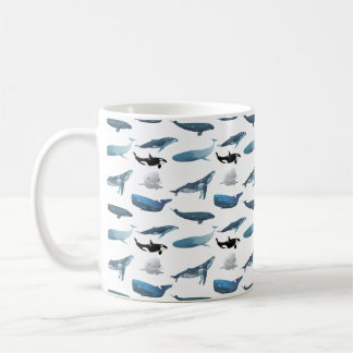 各種クジラ コーヒーマグカップ
