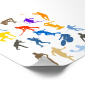 各種スポーツ ポスター (角)