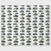 各種ソ連第2次世界大戦戦車 ラッピングペーパー (フラット)