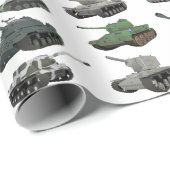 各種ソ連第2次世界大戦戦車 ラッピングペーパー (ロールコーナー)