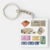 各種チケット キーホルダー (正面)