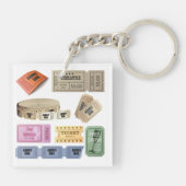 各種チケット キーホルダー (裏面)