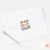 各種チケット スクエアシール