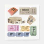 各種チケット スタンダードランチョンナプキン (正面)