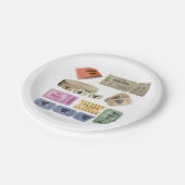 各種チケット ペーパープレート (アングル)