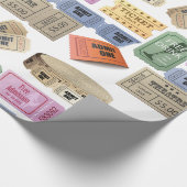 各種チケット ラッピングペーパー (角)