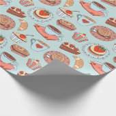 各種デザート ラッピングペーパー (角)