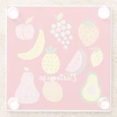 各種フルーツコレクションThunder_Cove ガラスコースター (裏面)