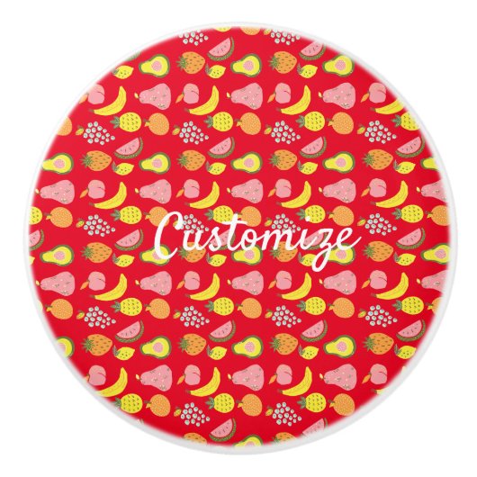 各種フルーツコレクションThunder_Cove セラミックノブ (正面)