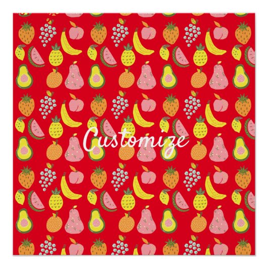 各種フルーツコレクションThunder_Cove ポスター (正面)