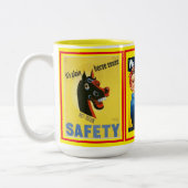 各種古米クラシックポスター ツートーンマグカップ (左)