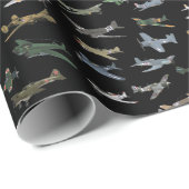 各種第2次世界大戦機 ラッピングペーパー (ロールコーナー)