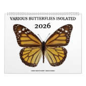 各種蝶2023 カレンダー (カバー)