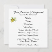 各種行事のサンキューカード＆ひまわり招待状 招待状 (裏面)