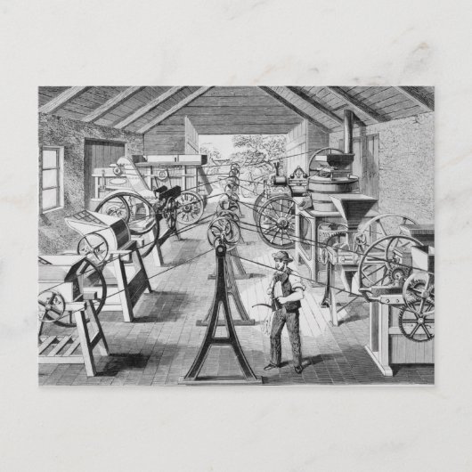 各種農業機械 ポストカード (正面)