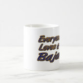 各自はBajanの女の子を愛します コーヒーマグカップ (中央)