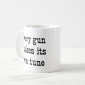 各銃の調子 コーヒーマグカップ (正面左)