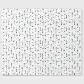 合い鍵パターン ラッピングペーパー (フラット)