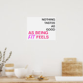 合うほど好い物は無感じい ポスター (キッチン)