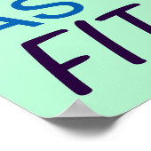 合うほど好い物は無感じい ポスター (角)