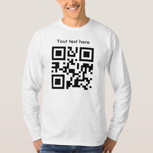 合う長袖(カスタムな文字) Tシャツ (正面)