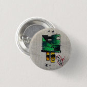 合わせて下さい! ボタン 缶バッジ (正面&裏面)