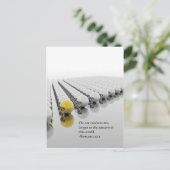 合わせないで下さい ポストカード (スタンド正面)