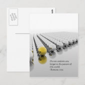 合わせないで下さい ポストカード (正面/裏面)