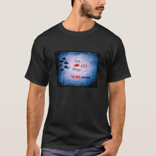 合わせませんでしたり、またはすべての事のTシャツをテストしないで下さ Tシャツ