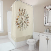 合わせられたトンボのシャワー・カーテン シャワーカーテン (インサイチュ)