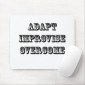 合わせ即席に作克服して下さい マウスパッド (マウス)