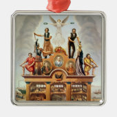 合併された社会の貿易紋章 メタルオーナメント (正面)