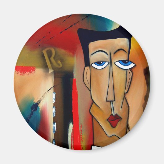 合併抽象芸術 マグネット (正面)