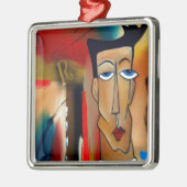 合併抽象芸術 メタルオーナメント (左)