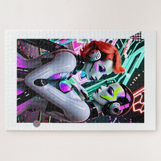 合併 ジグソーパズル (横)