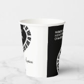 合唱パーソナライズされた名ピアノ音楽歌手 紙コップ (右)