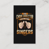 合唱団おもしろい監督ことわざ合唱団 名刺 (正面)